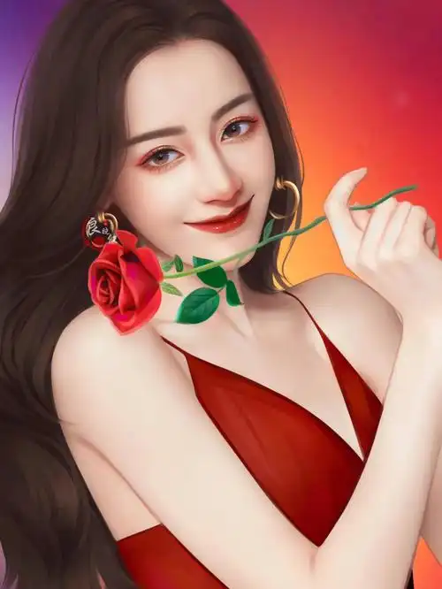 day11迪丽热巴丨手绘丨手绘头像