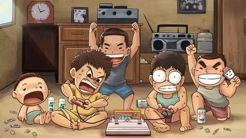 童年-花瓣网|陪你做生活的设计师 | 怀旧插画