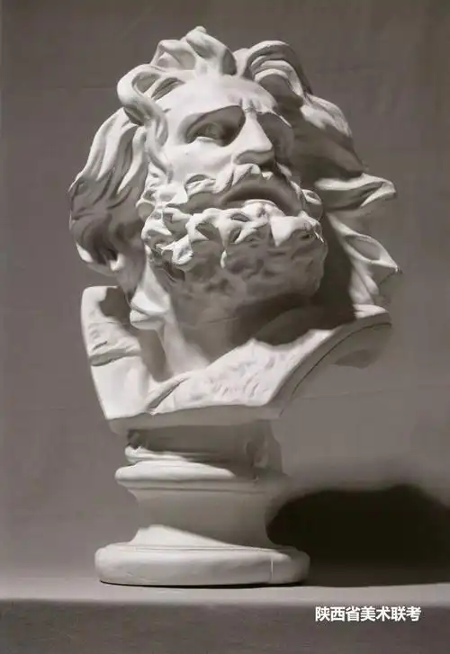 素描石膏像完整解析内附临摹稿石膏照片