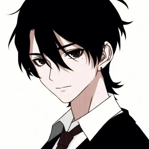 黑白动漫男头系列可私要图,感谢支持家人们呜呜呜#黑白头像   #黑白