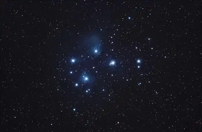 狮子座星空背景图片