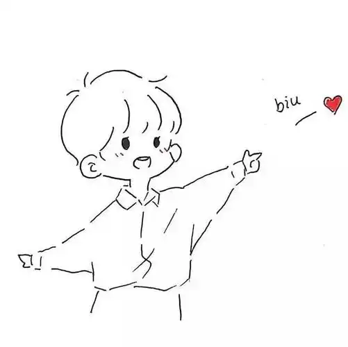 极简情侣头像许你一世繁华只愿不负相思意