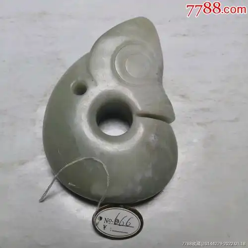 红山文化猪笼夏家店兴隆洼小河沿高古战汉辽金时期明清河磨和田玉古玩