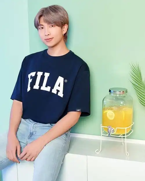 bts x fila 防弹少年团斐乐代言金南俊