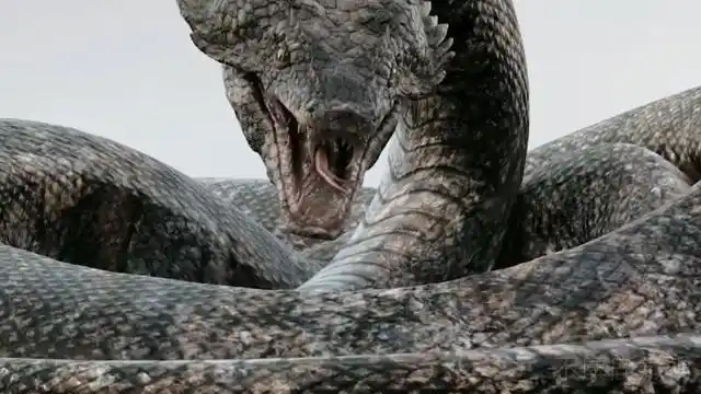 大蛇2变异巨蟒血盆大口吞噬女孩最后居然侥幸存活了下来