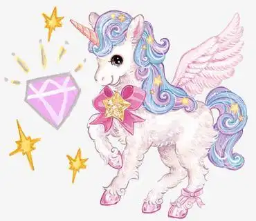 独角兽教师节贺卡独角兽贺卡