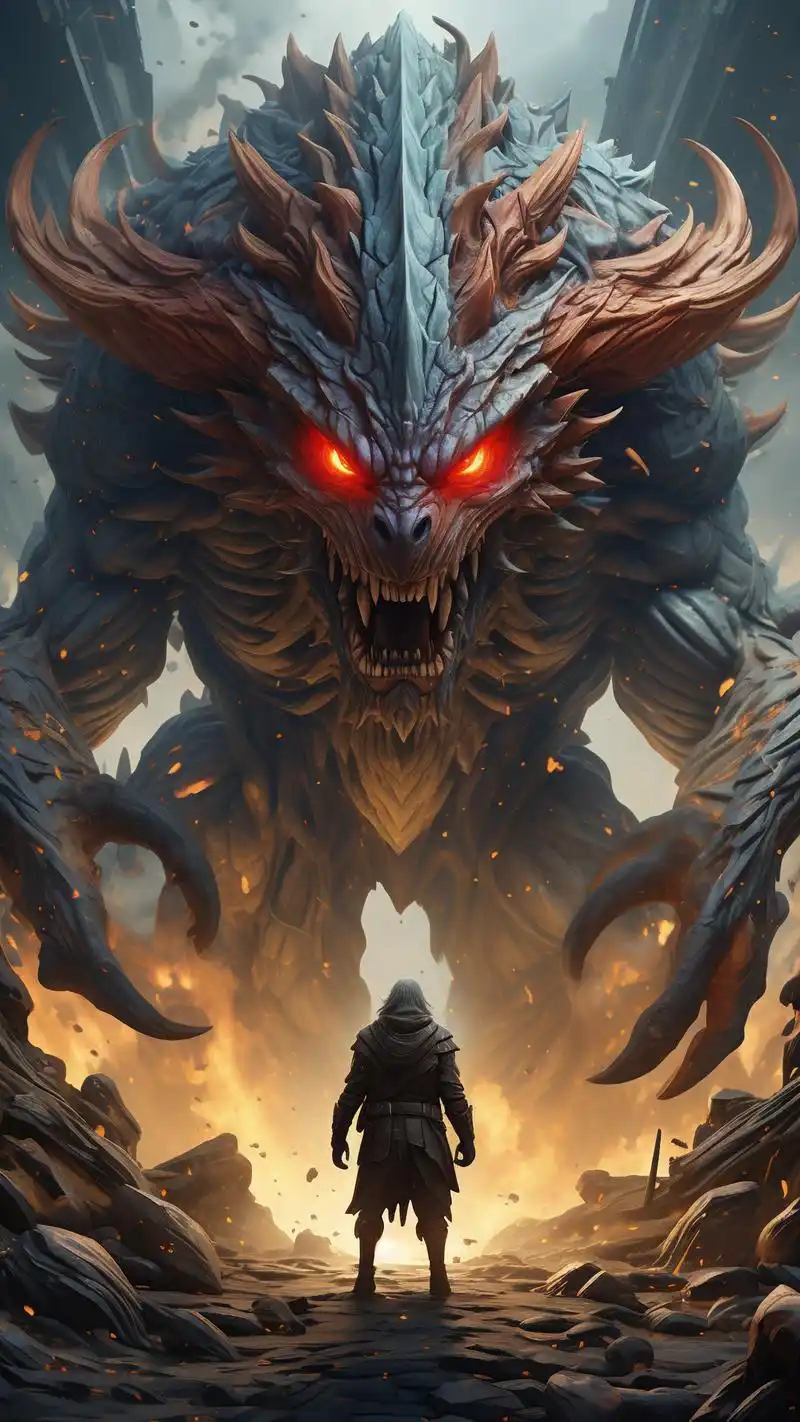 怪兽主题壁纸94超酷超炫!