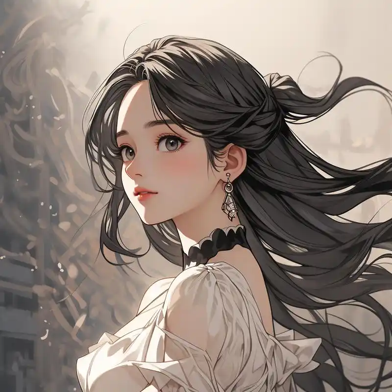 动漫女ins高级质感头像95