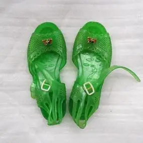 500人付款淘宝80后童年塑料凉鞋八十年代90后小时候的怀