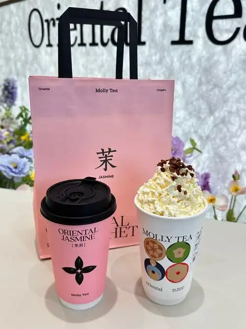 茉莉奶白绝对是女孩子们喜欢的7802 尤其是坚果奶盖绝了!