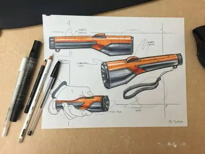 小小手电筒竟有如此多的变化「手绘627day」_小熊