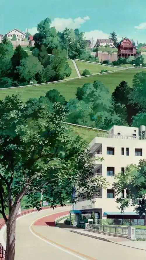 宫崎骏动画风景高清手机壁纸-动漫-手机壁纸下载-美桌网