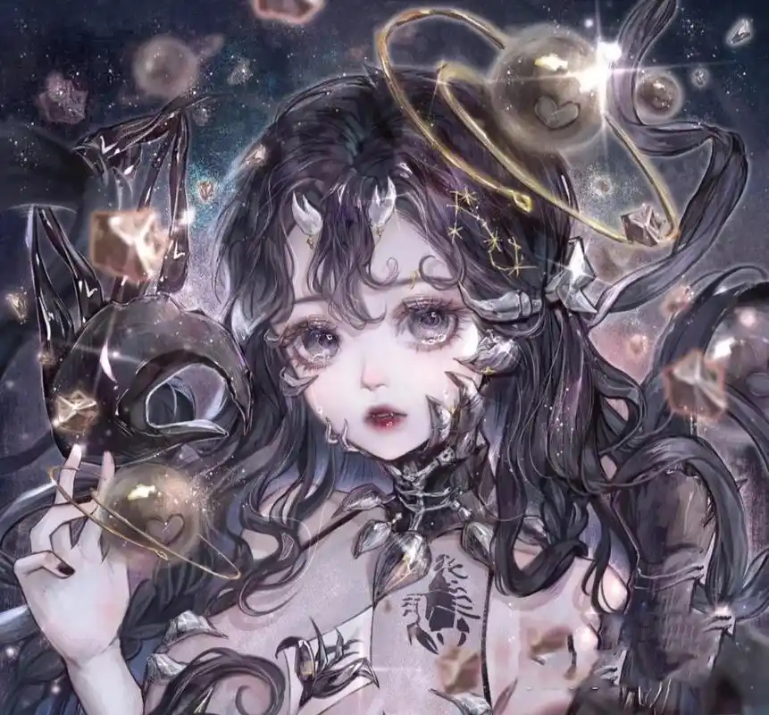 天蝎座专属头像.