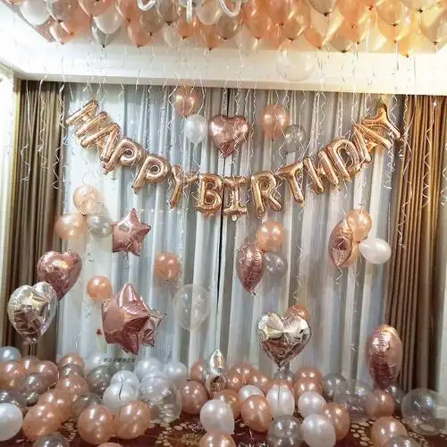 装饰 成人 女_生日布置气球成人儿童生日装饰套餐男女气球派对创意