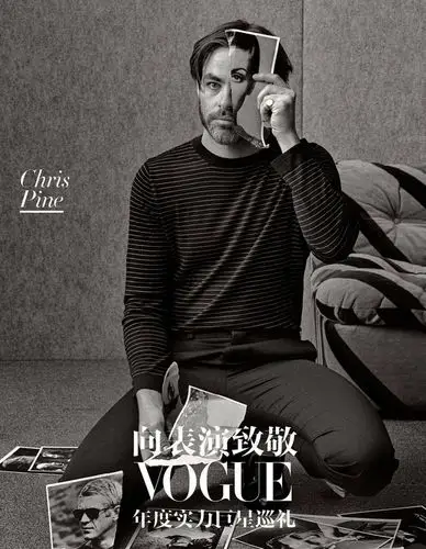 时尚杂志封面 黑白