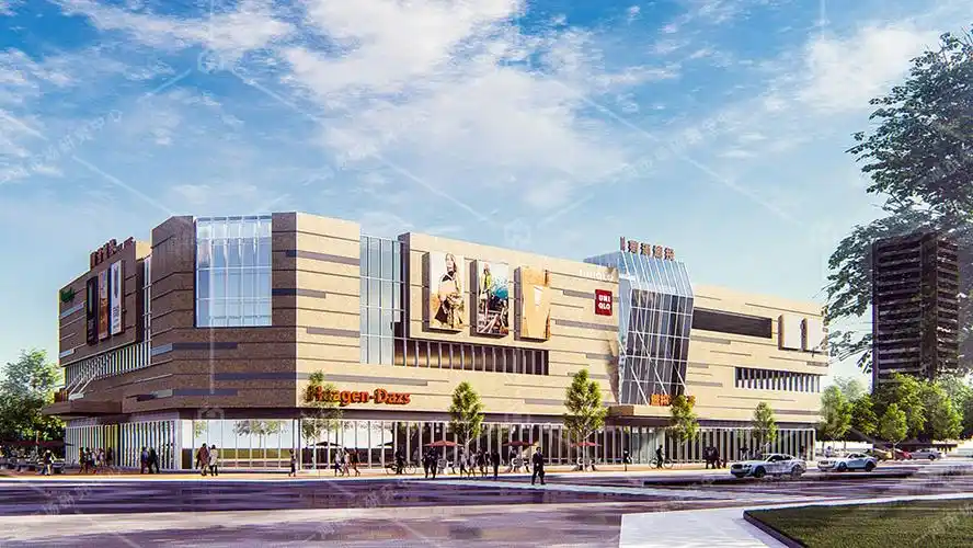 菏泽城投邻里荟闽江路农贸综合体建筑设计