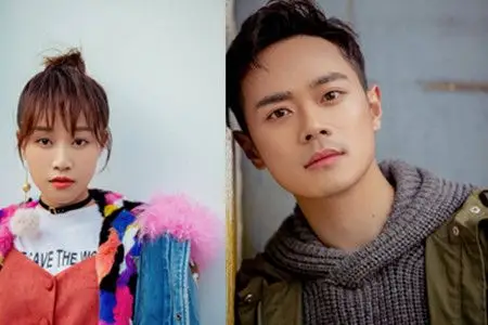 图曹骏蓝盈莹两周年纪念日嘟嘴献吻大撒狗粮