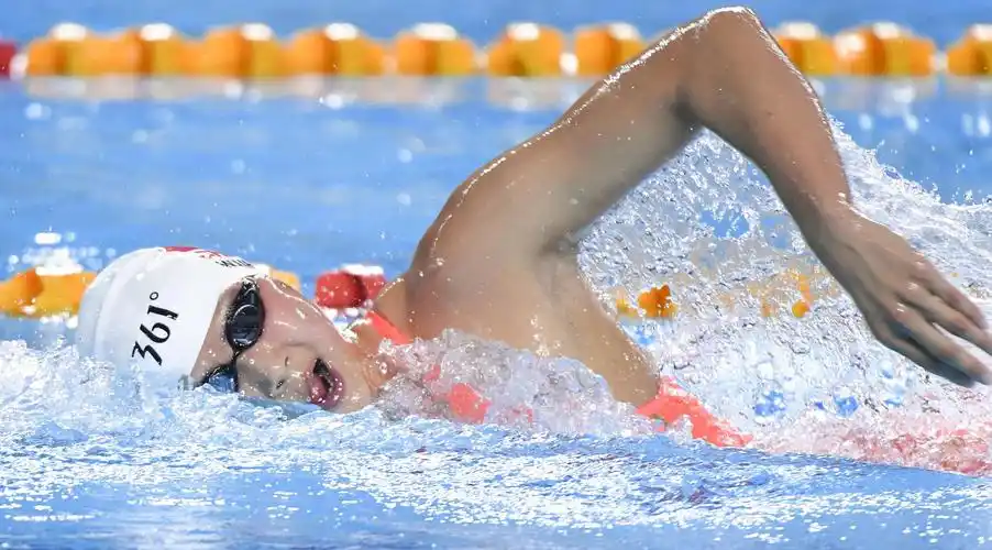 二青会|游泳:王简嘉禾夺得体校甲组女子1500米自由泳冠军