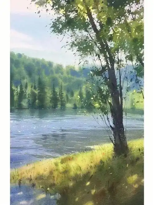 水彩风景初学者一定要知道的那些点