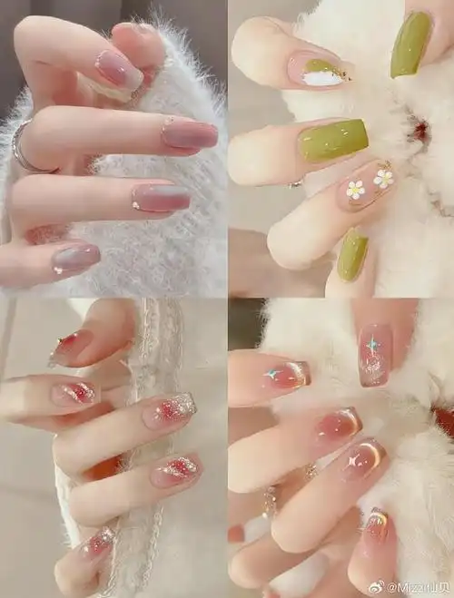 超好看显白美甲,夏季感拉满#定格美丽##微博影像年