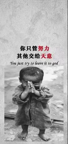 抖音你只管努力其他交给天意手机壁纸下载