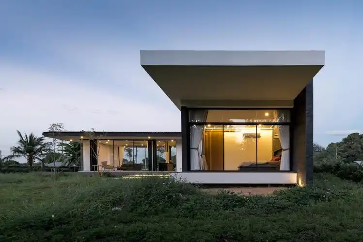 住宅设计,240㎡别墅设计,现代风格别墅设计,国外别墅设计,乡村别墅