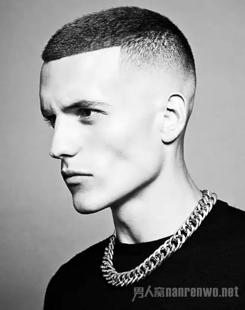 男生寸头发型_男士寸头发型图片_男人窝