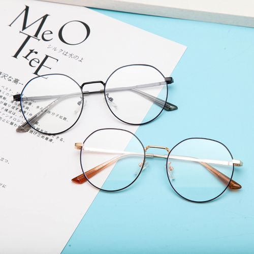镜框韩版平光眼镜有镜片男女士款潮复古街拍装饰网红框架素颜眼睛