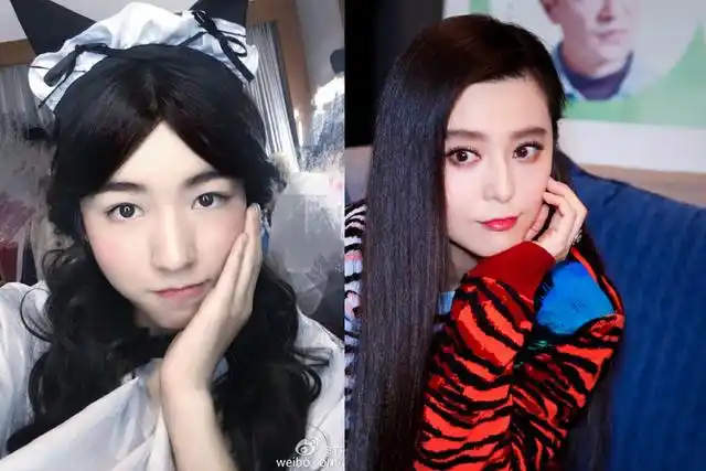 厉害了!王俊凯女装美照,可妩媚可呆萌