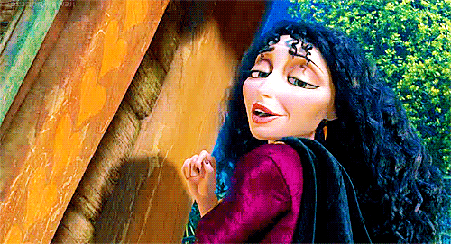 黑发gif巫婆gif长发公主gif