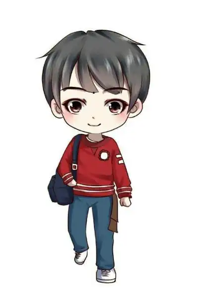 易烊千玺 q版 超级可爱