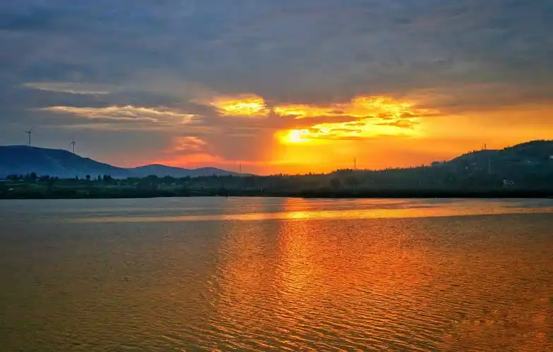 夕阳无限好,最美黄昏时(龙湾湖晚霞2019.9.3)