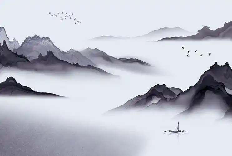 a052333-中式手绘抽象水墨山水画-ok