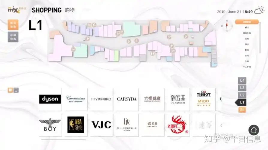 千目信息智能导视系统助力吴江万象汇盛大启幕!