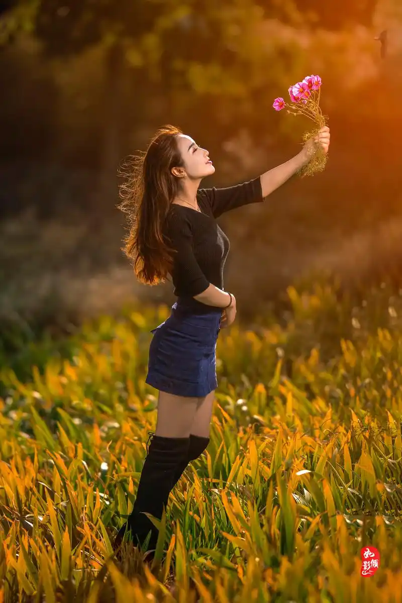 人像写真-秋天的色彩和味道