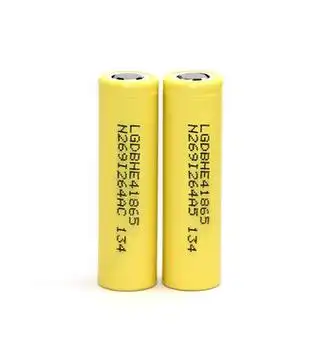 正品现货lg 18650 he4动力锂电池 2500mah 35a持续放电手电筒电池
