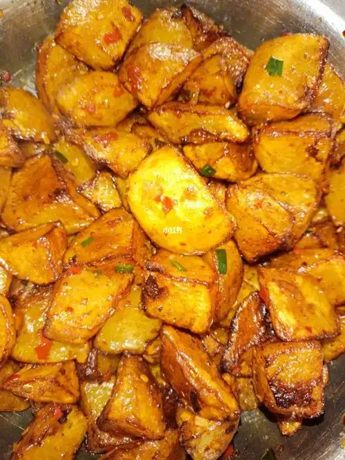 好久没吃炸土豆了