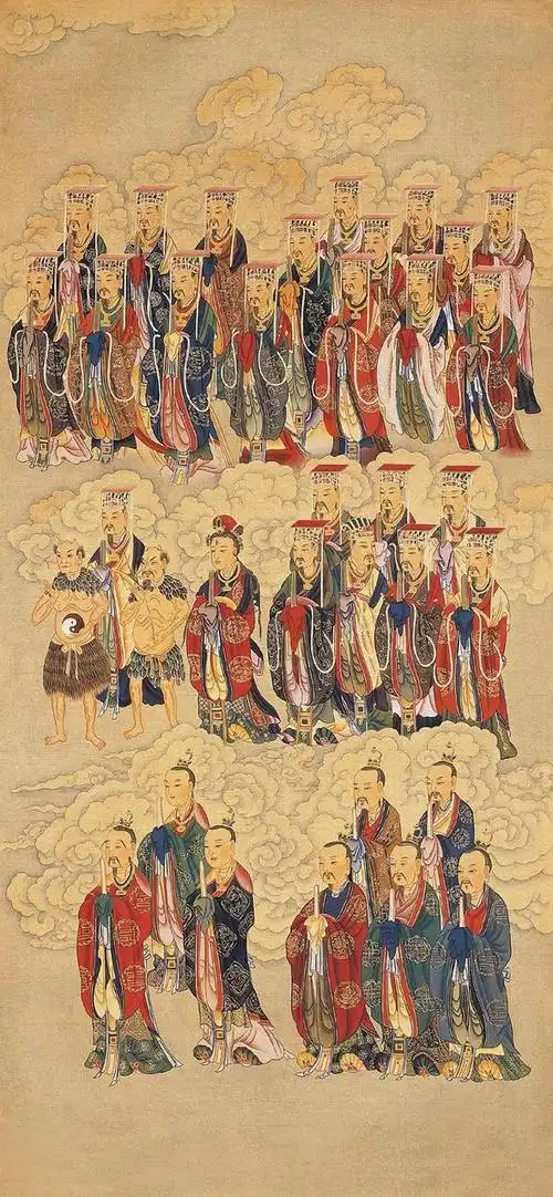 中国道教众神圣像 - 完美石界 - 完美石居(湖南省洪江奇石)