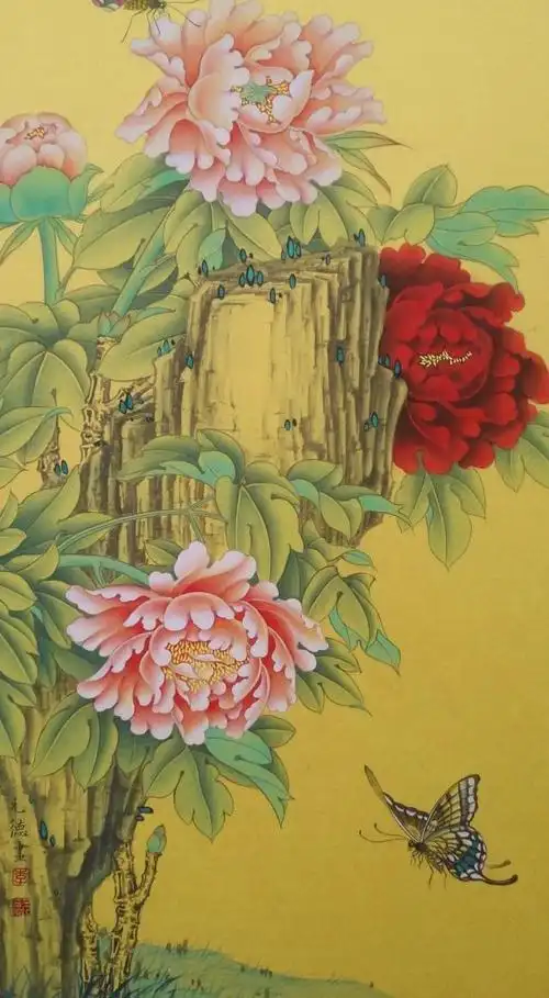 我的六张工笔花鸟画作品,请大家欣赏