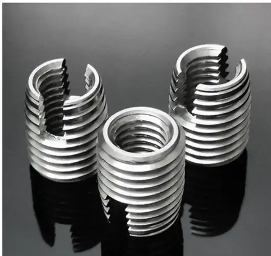 螺纹护套自攻螺套304不锈钢牙套保护套开槽型自攻螺套m25m16