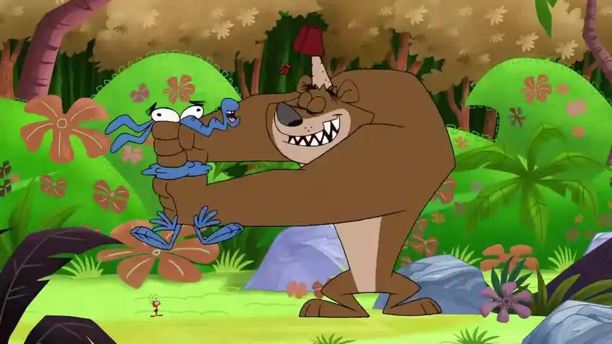 粉红顽皮豹 食蚁兽