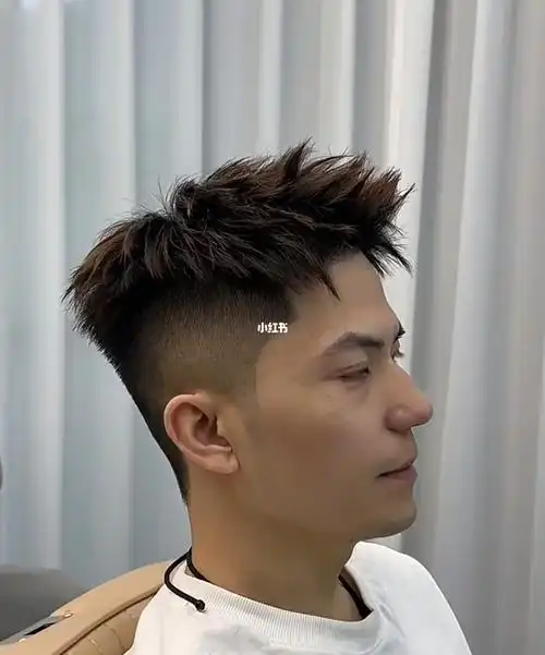 男士不烫不染适合各种脸型的发型9800