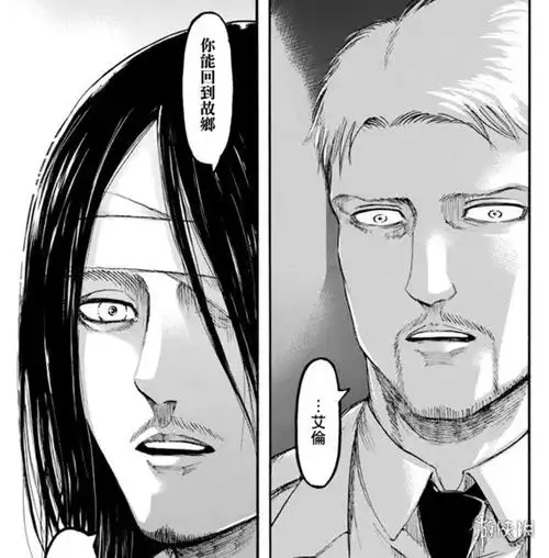 《进击的巨人》漫画98话图解 莱纳艾伦地下室碰面!