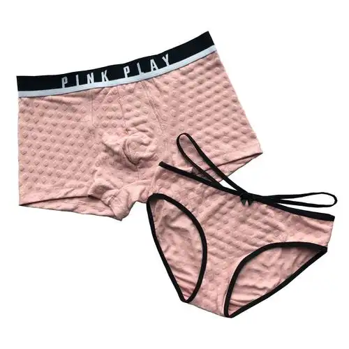 女士内裤双人纯棉三角裤衩平角情侣