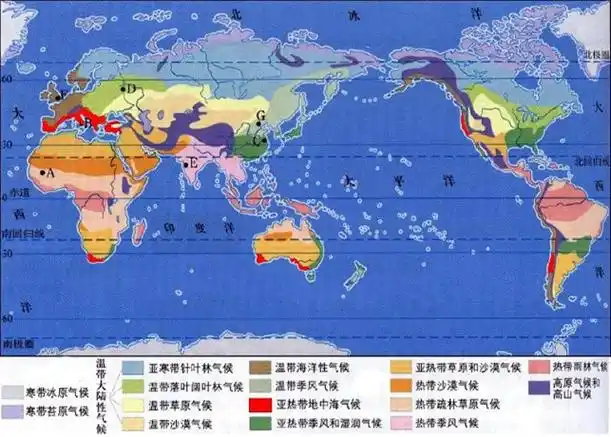 p>亚热带气候(subtropical climate)是按照气温的不同对世界 a