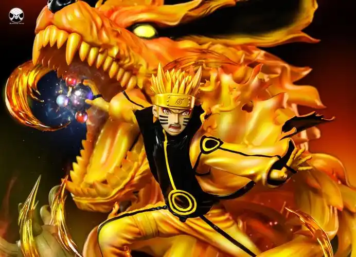 忍战共鸣系列-漩涡鸣人1/7(九喇嘛/九喇嘛仙人模式)燃风工作室