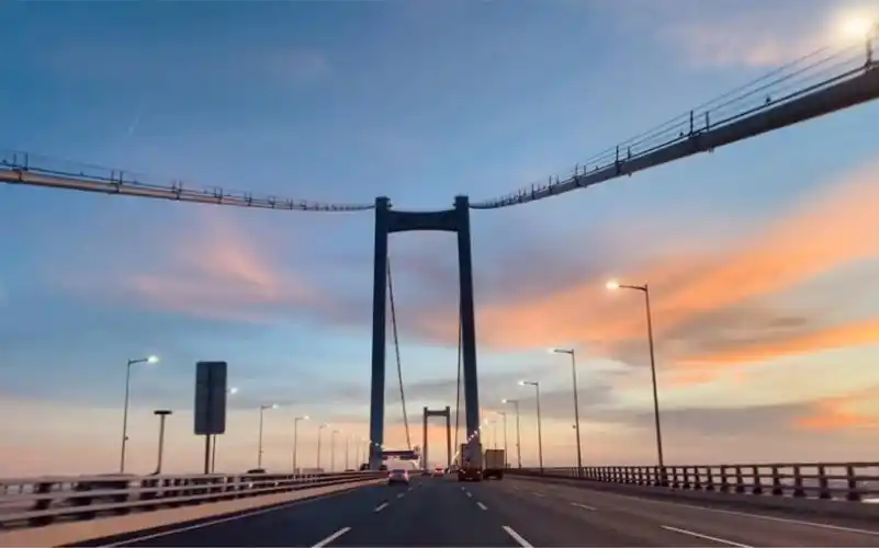 99梁博-日落大道   原相机实拍广深沿江高速