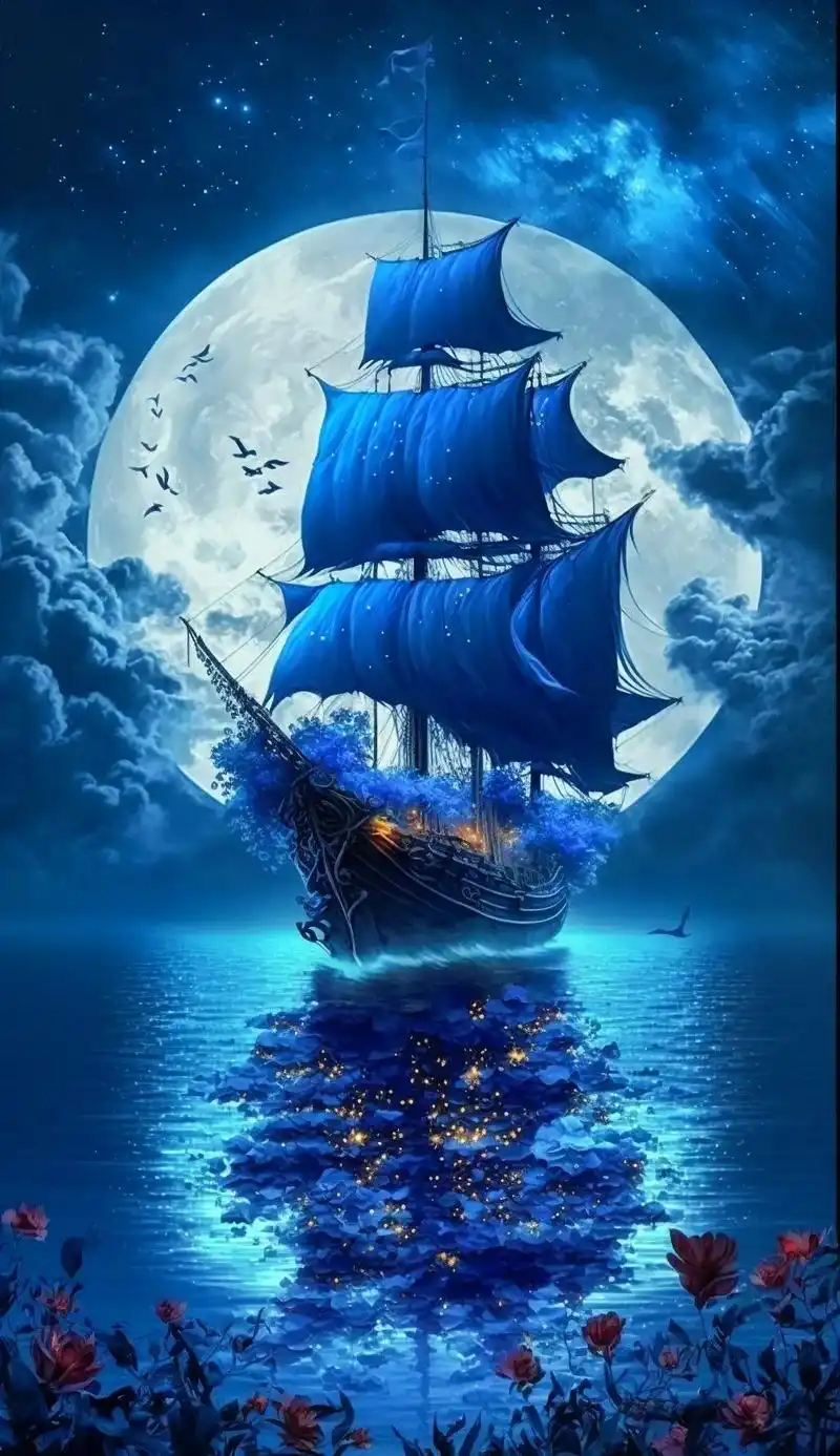 蓝色大海的传说.#图文伙伴计划 #壁纸 #唯美意境 高级的克 - 抖音