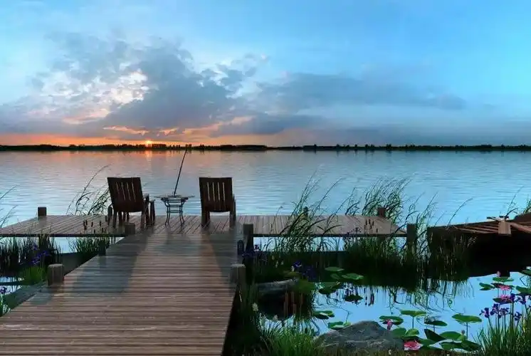 此心归处湖居生活里的惬意时光