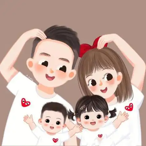 好看的家庭头像